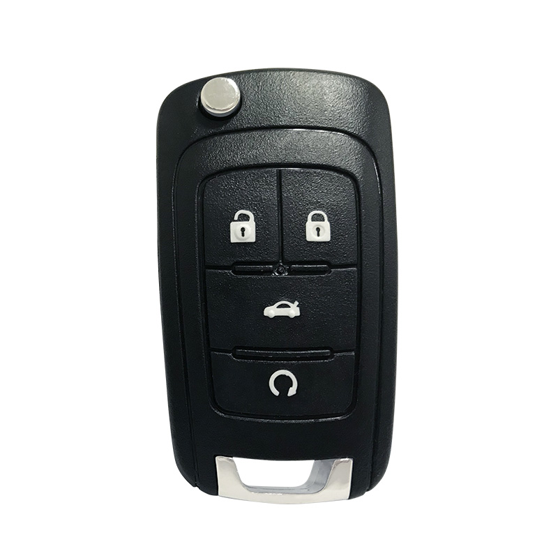 Qn - rs413b 4 boutons 3 en 1 bouton - poussoir basculer la compatibilité du couvercle du compartiment à clés de voiture Buick Premium