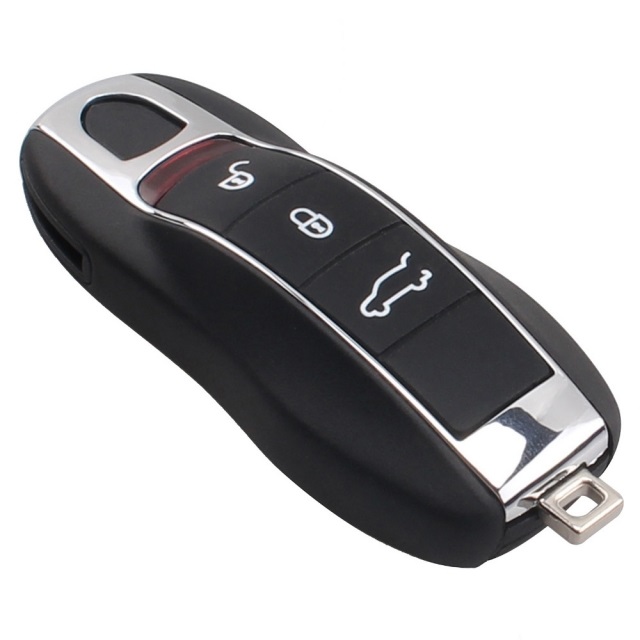 Qn - rs503x 434.425mhz trois boutons Porsche Remote Control Smart Key FOB Bracket Cover