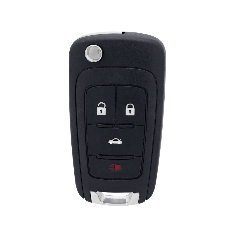 QN-RS391X 4 Buttons Replacement Remote Key Shell Fit For Buick GL8 Chevrolet Volt Sonic Cruze Camaro