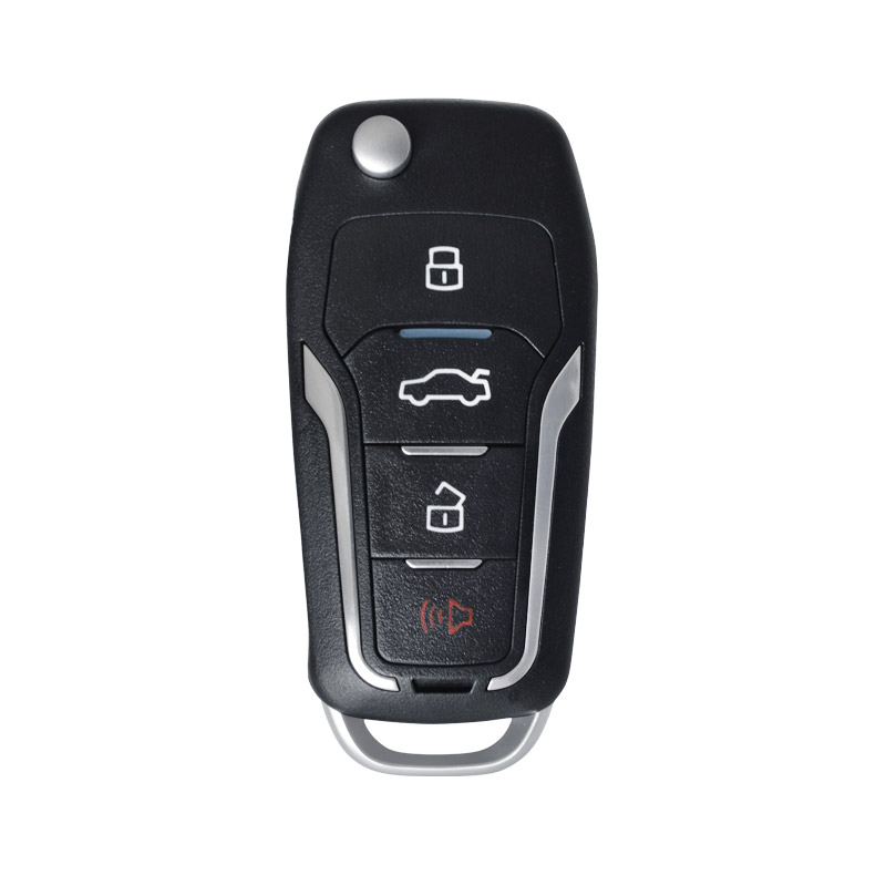 Are Ford car keys equipped with remote start functionality?