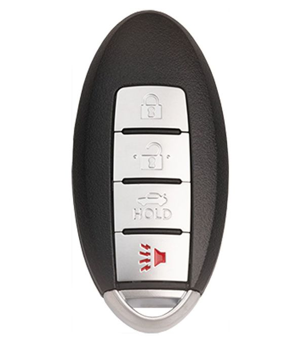 Are there security features in Nissan car keys to prevent theft or unauthorized access?