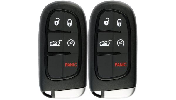 How do I disable the panic button on my Jeep key fob?
